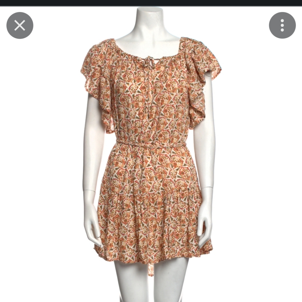 NWT Rachel Zoe Floral Mini Dress small